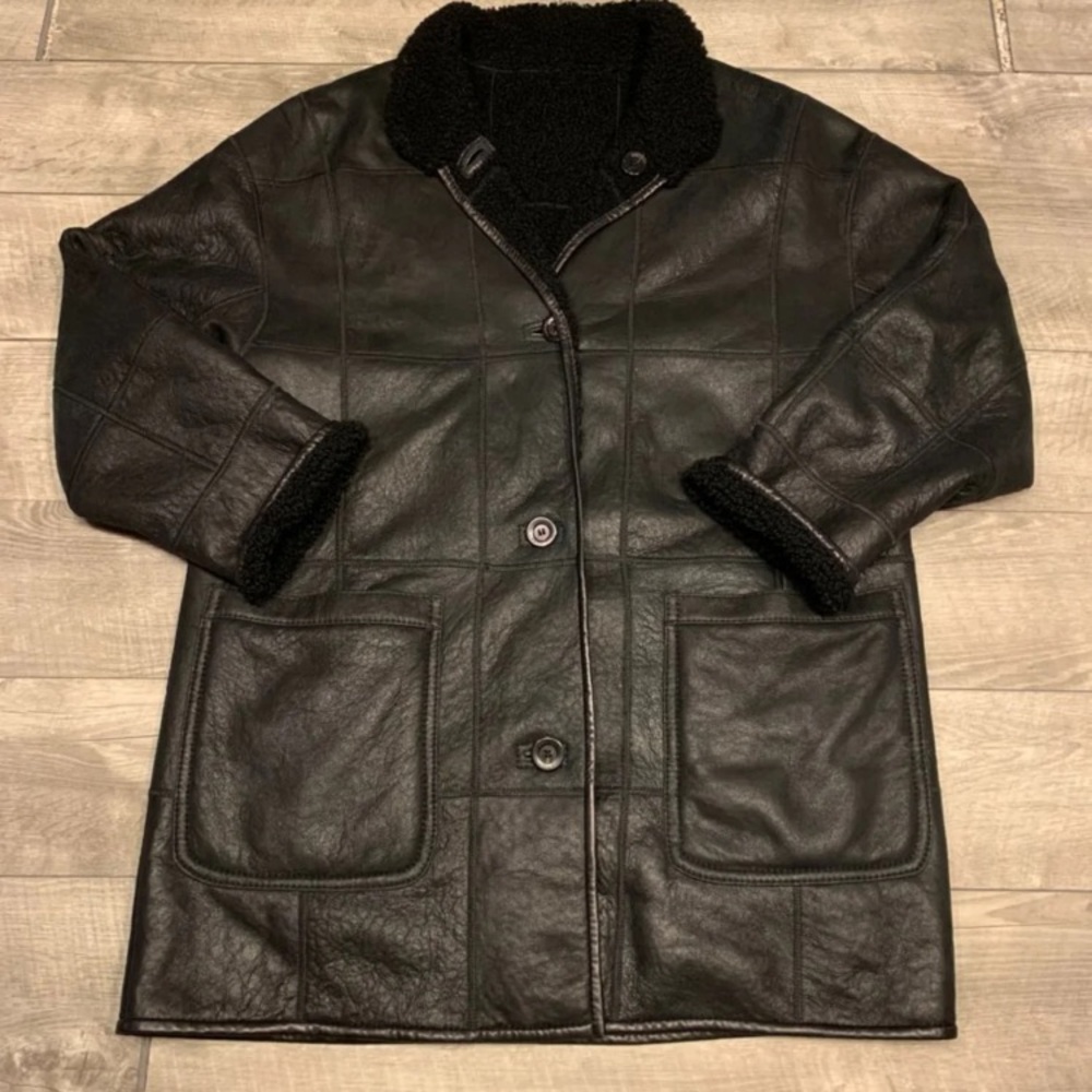 Christ Shearling Sheepskin Jacket 34